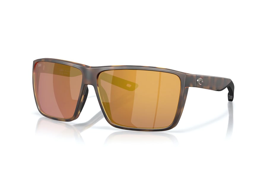 Costa Del Mar Rincon II Matte Tortoise with Gold Mirror Lenses